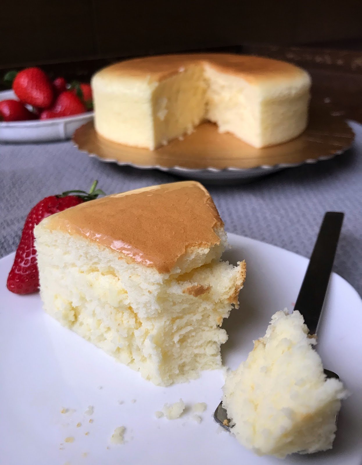 Cheesecake japonês Asia ON