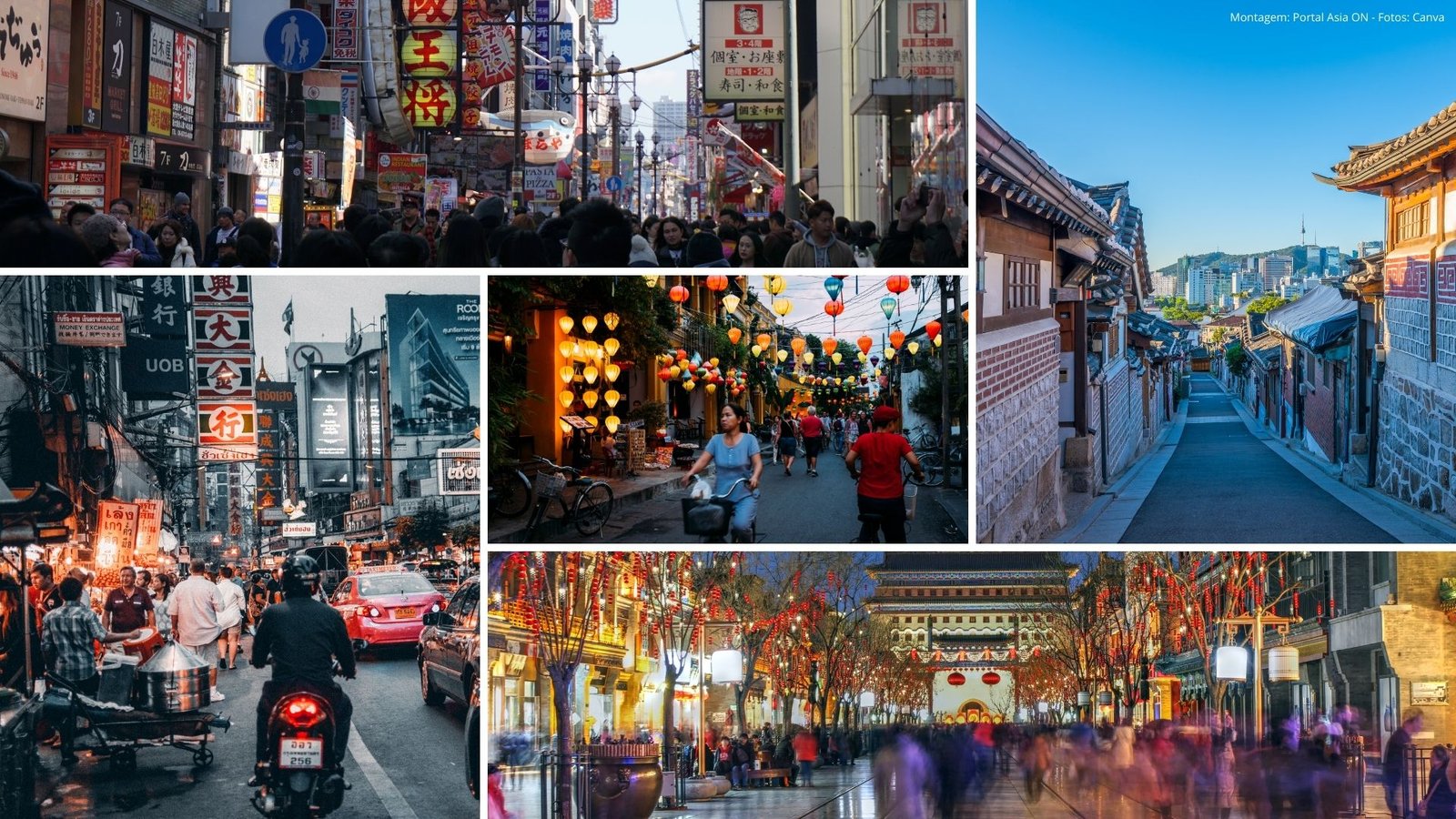 Tour virtual: Separamos 33 cidades asiáticas para você conhecer nessa ...