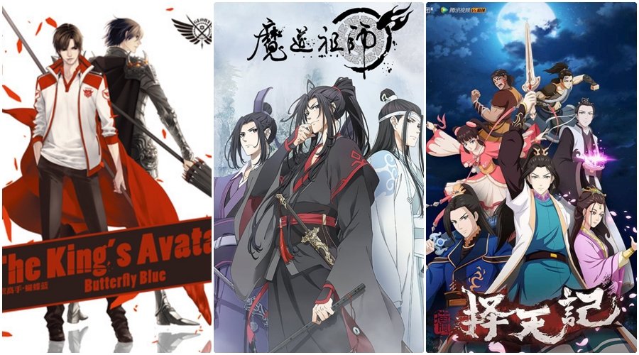 Top 5 ANIMES CHINESES DE CULTIVO DONGHUA 